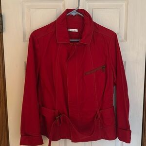 Gently worn CAbi jacket. Size XL.